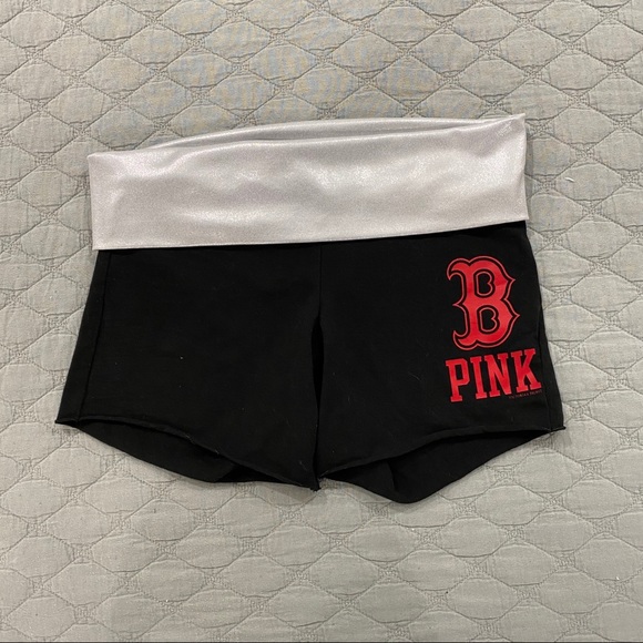 PINK Victoria's Secret Pants - 🎉 FREE WITH ANY PURCHASE! PINK MLB Red Sox Shorts